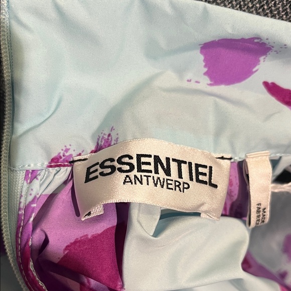 Floral Long Sleeve Dress - Pink and Blue - Picture 6 of 9